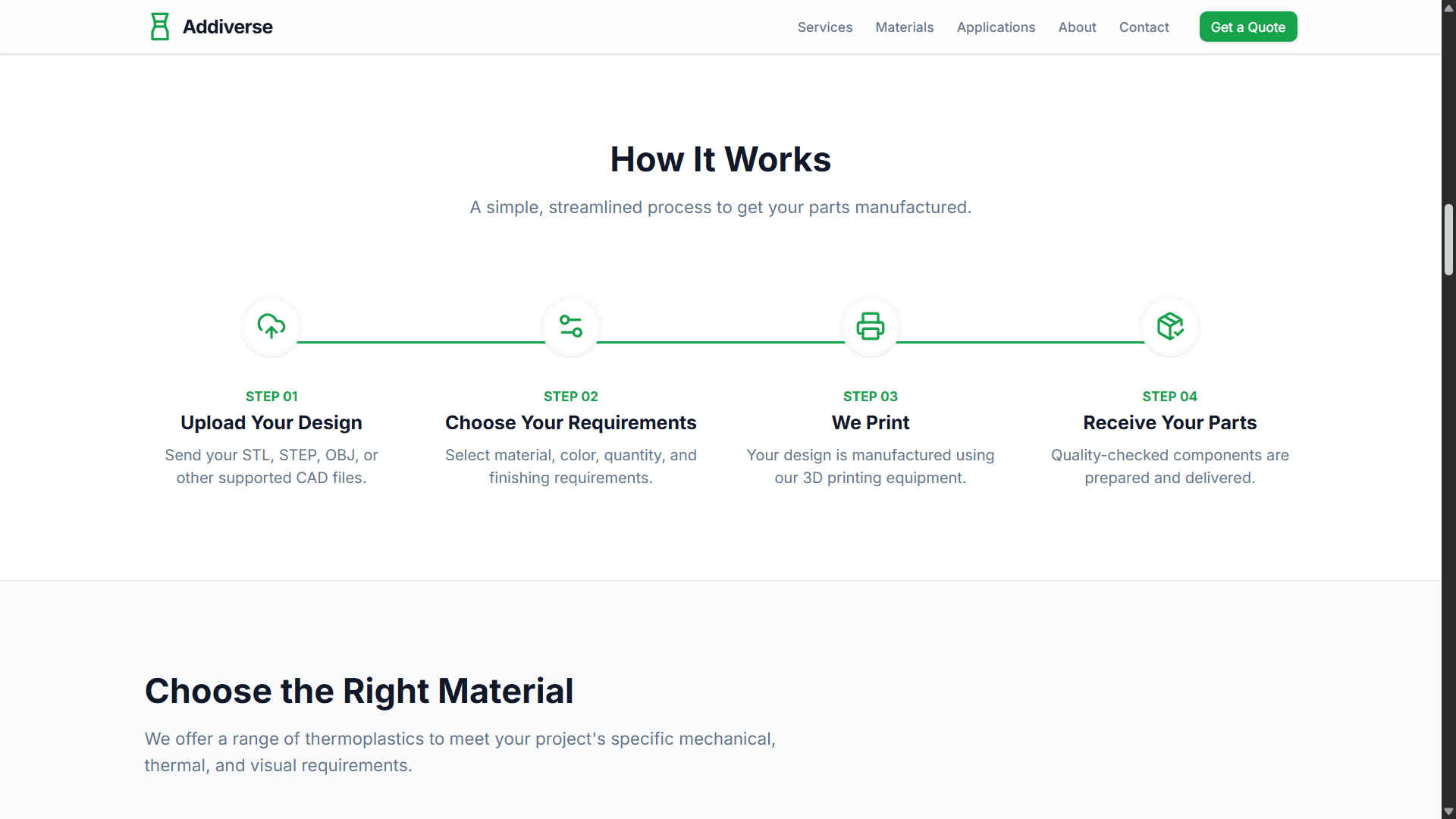 Addiverse — 3D Printing & Manufacturing screenshot 3