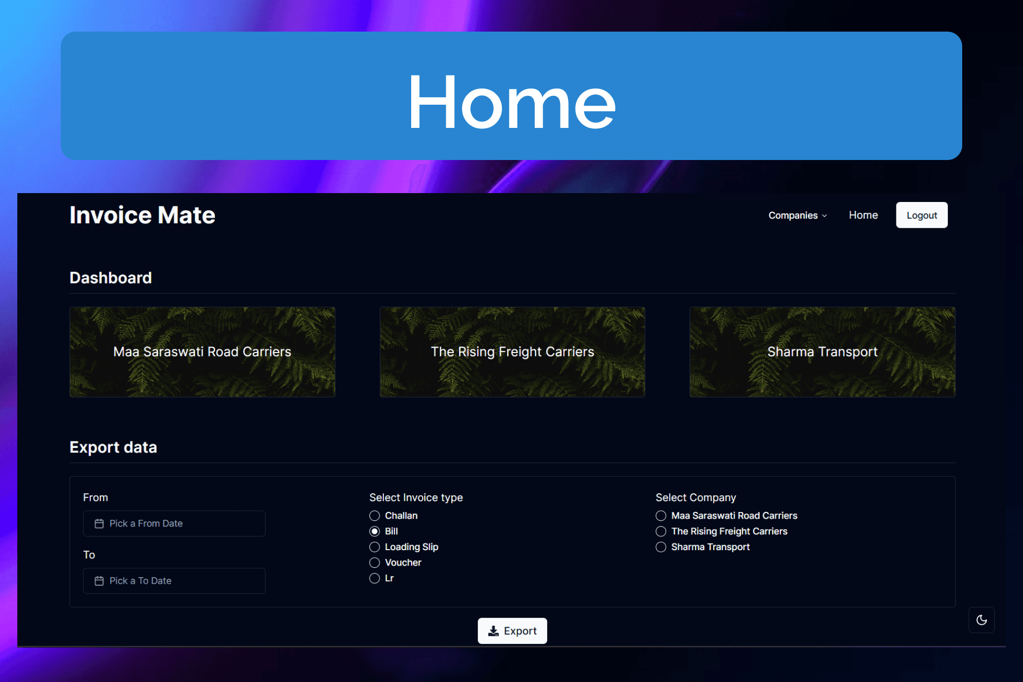 Invoice Mate screenshot 2